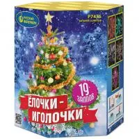 Салют Елочки-иголочки Р7475 купить от производителя Русский Фейерверк — Озерск Челябинская область