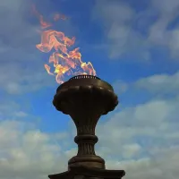 Газовая горелка апс (газ-контроль) (1629) сертификат - автомат вечный огонь ø 154 мм. ветроустойчивая в Озерске Челябинской области