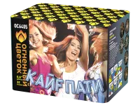 Батарея салютов Кайф-пати ОС6405 купить от производителя Огненный Цветок — Озерск Челябинская область