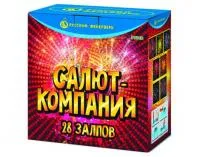 Фейерверк Салют-компания Р7318 купить от производителя Русский Фейерверк — Озерск Челябинская область