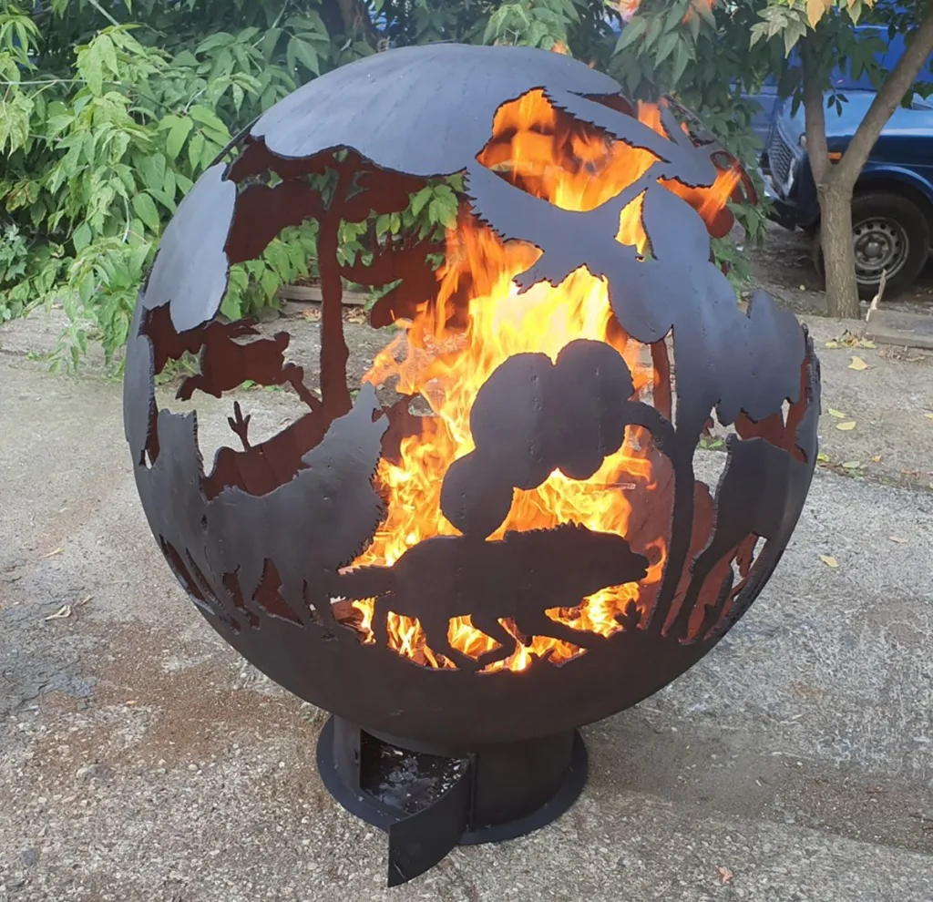 Металлический шар для костра купить с доставкой в Озерск Челябинская область